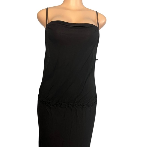 Alexander Wang Midi Black Slip Dress - Picture 3 of 10